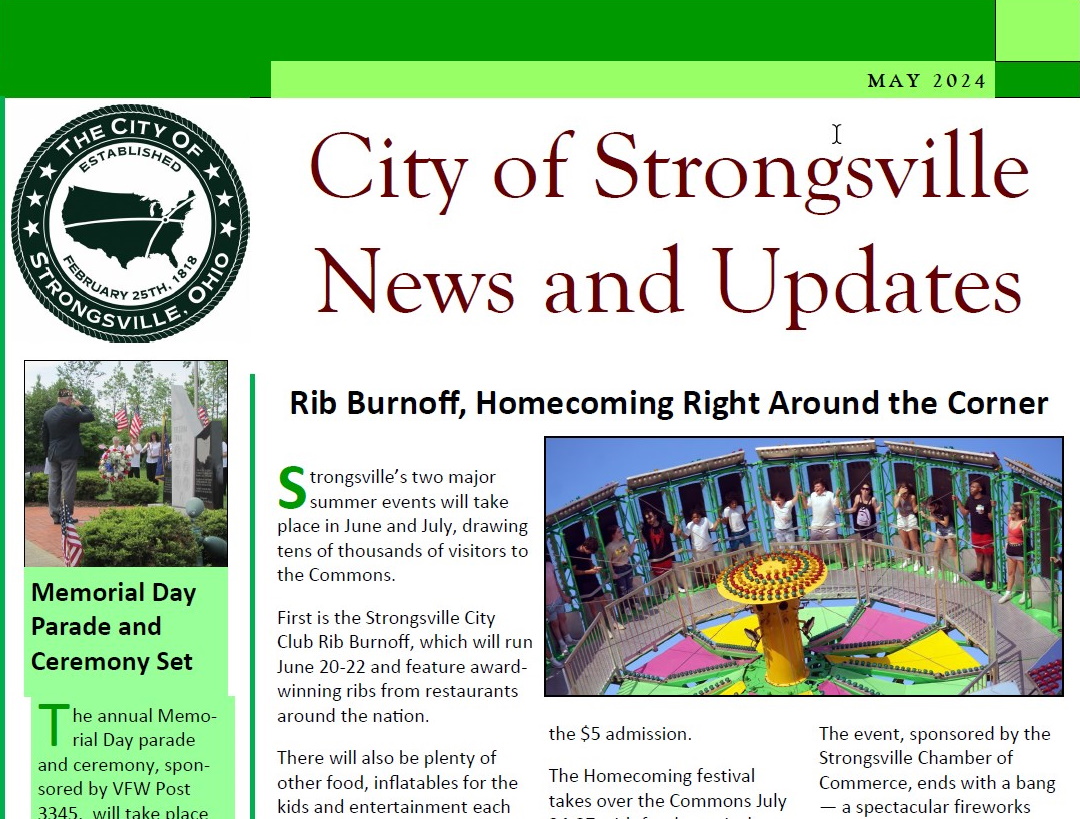 May Newsletter is Available